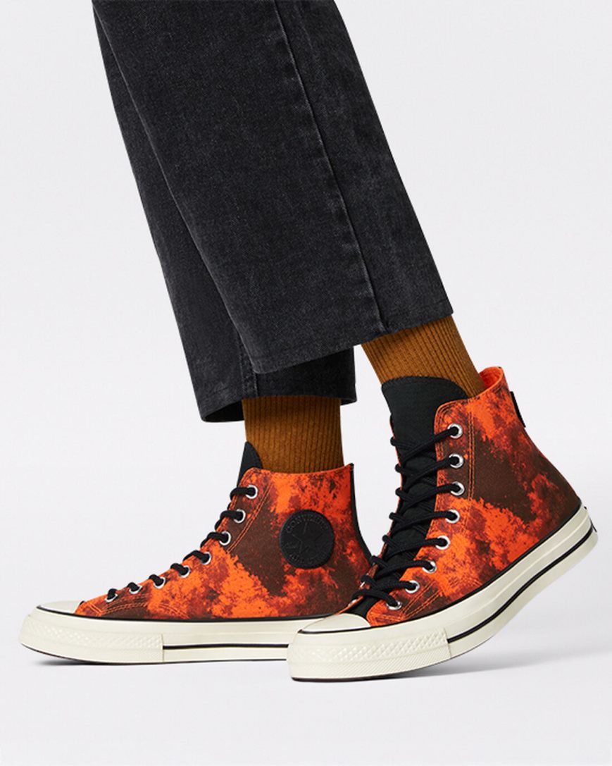 Tenisky Vysoke Converse Chuck 70 GORE-TEX® Damske Oranžové Čierne | SK G11YPS0